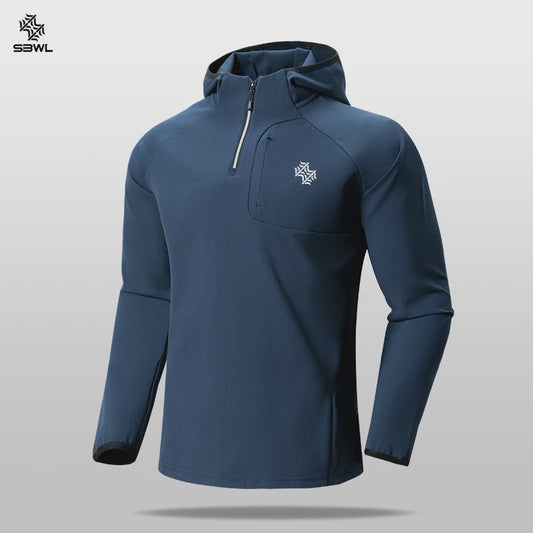 Herfst Winter Heren Sportshirt met Lange Mouwen - Comfortabel & Stijlvol