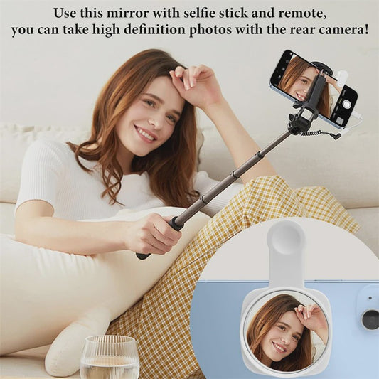 Universele Selfie Spiegel Clip Kit voor Smartphone Camera - Perfect voor Vlogs & Foto's