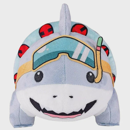 Jeff de Land Shark Pluche Knuffel - Zacht Anime Speelgoed voor Kinderen & Decoratie
