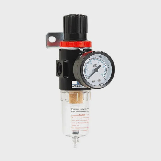 AFR-2000 Pneumatische Filter met Drukvregelaar en Manometer