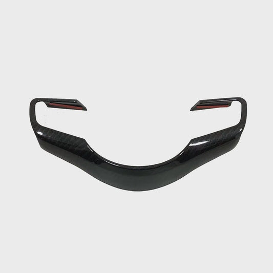 Carbon Look Stuurwiel Decoratie Trim voor Jaguar XE, XF, F-Pace (2016-2017)