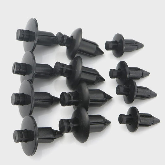 20x Kunststof Push Clips voor Motor Kuipdelen - 6mm, 7mm, 8mm
