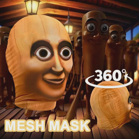 3D Geprinte Volledig Gezicht Masker Balaclava - Elastische Mesh Hoofddeksel voor Cosplay & Feestkostuums