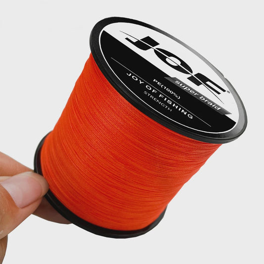 JOF X8 Gevlochten Vislijn - Super Sterk 8-Strands PE Multifilament - 18LB-78LB