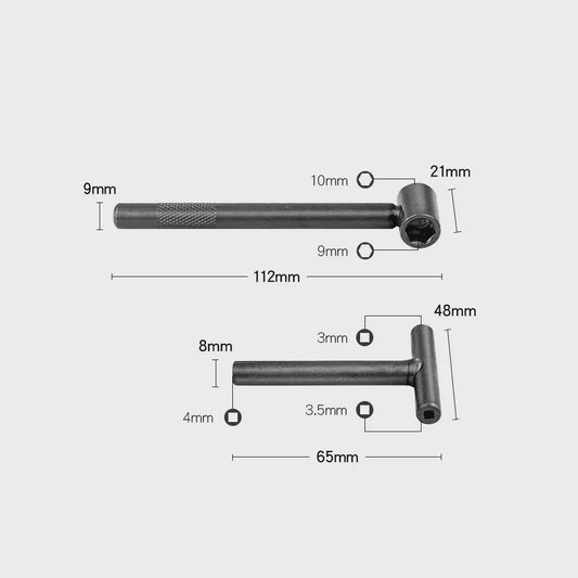 Motor Klep Afstelgereedschap Set met Voelermaat 0.005-0.020 inch