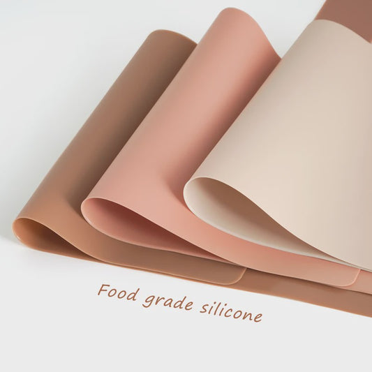 Zachte Siliconen Placemat voor Kinderstoel - Waterdicht & Makkelijk Schoon te Maken