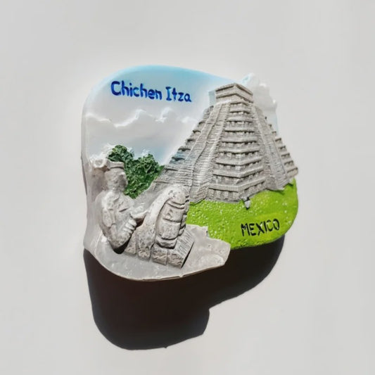 Chichen Itza Magneet - Mexico Maya Ruïnes Koelkastdecoratie