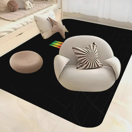 Atari Logo Vloerkleed - Decoratief en Anti-slip voor Woonkamer, Keuken & Kinderkamer