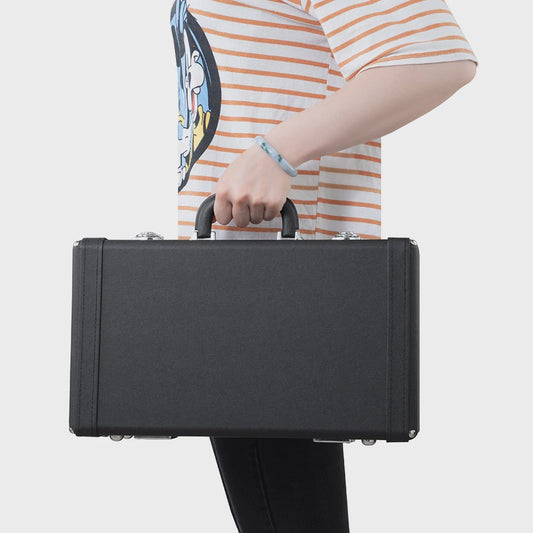 Draagbare Hardcase Klarinet Koffer - Waterdicht en Stevig Opbergtas