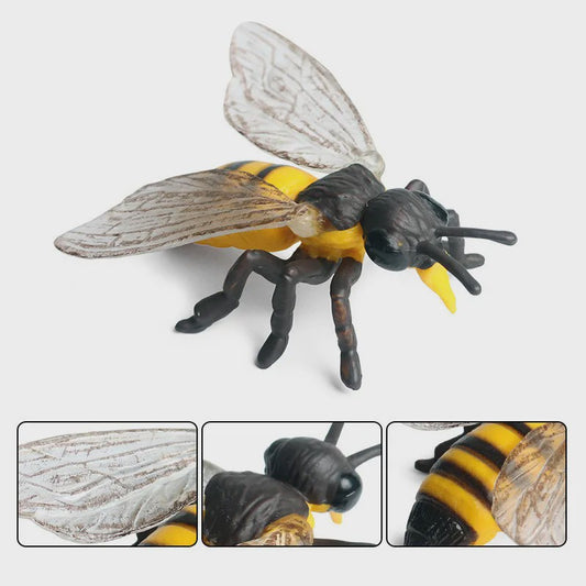 Realistische Insecten Speelgoed Set: Lieveheersbeestje, Bij, Spin & Meer - Educatief Plezier voor Kinderen