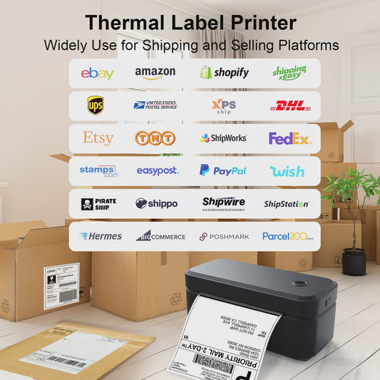 Marklife X4 Thermische Labelprinter - Draagbaar, Bluetooth & Automatische Herkenning