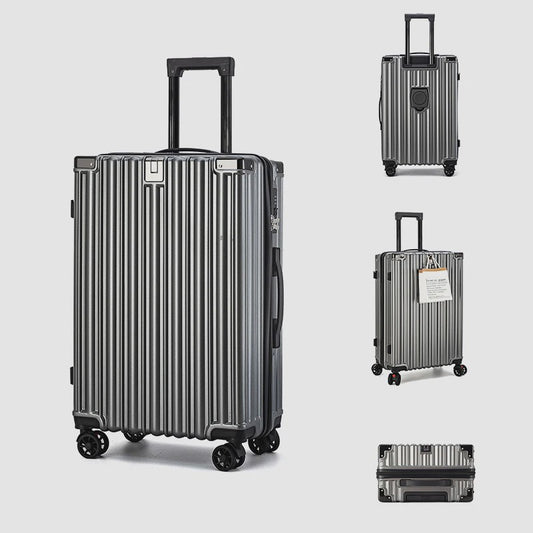 Robuuste 28-inch Trolley Koffer met Wachtwoordslot en 360° Wielen - Ideaal voor Studenten
