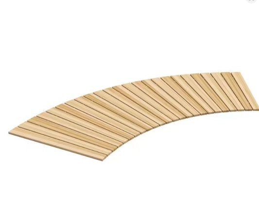 Houten Oprolbaar Tuinpad 120 cm – Grenen Treden & Weerbestendig Ontwerp