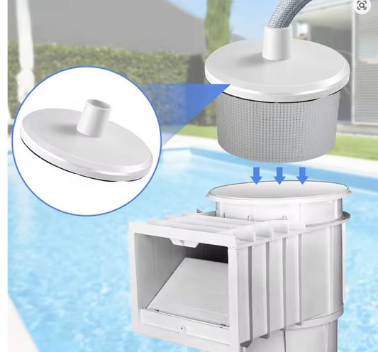 Zwembad Skimmer Vacuümplaat – PVC Vervangingsplaat voor Skimmermand