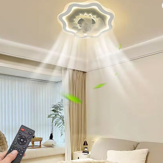 Bladloze Plafondventilator met LED-verlichting – Modern & Stil