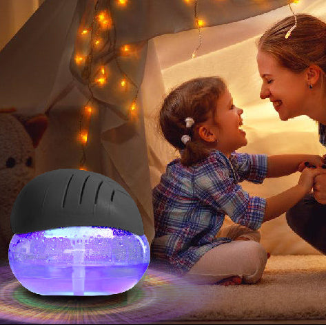 Waterbasis Luchtreiniger met Aroma Diffuser en 7 LED Kleuren – Stil, Verfrissend en Sfeervol