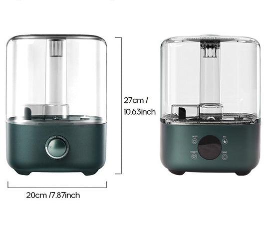 5L Ultrasone Luchtbevochtiger met Afstandsbediening en Aroma Functie – Stil en Krachtig