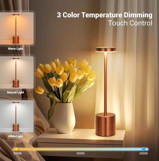 Draadloze LED Tafellamp met Touch Sensor - George