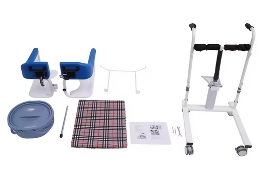 Hydraulische Transferstoel – Verstelbare Zorgstoel met Potje