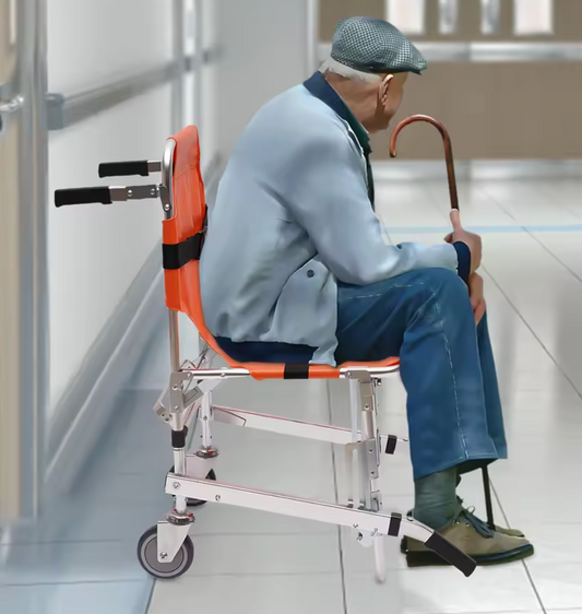 Evacuatiestoel met Wielen – Opvouwbaar, Lichtgewicht en Veilig