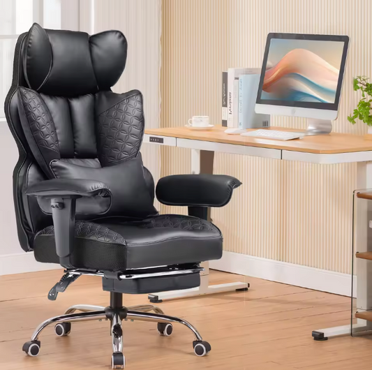 XL Gamingstoel Ergonomisch – Brede Zitting & Pocketvering 150 kg