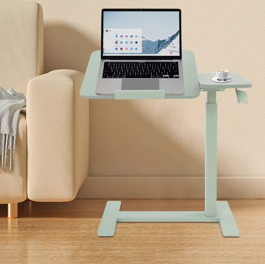 Verstelbare laptoptafel op wielen – staand bureau 66–104 cm
