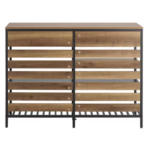 Keukeneiland met Lades & Planken – Vintage Look, 120×91×45 cm