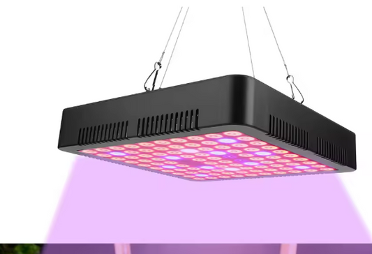 300W LED Groeilamp – Volledig Spectrum LED Lamp met 100 LED Chips, Dimbaar, Lange Levensduur, Efficiënt voor Planten in Alle Stadia van Groei