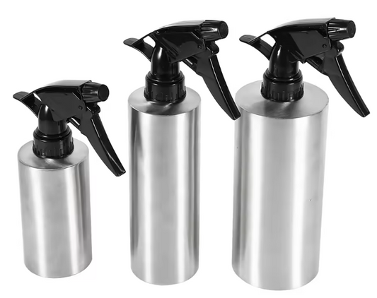 Roestvrijstalen Multifunctionele Gieter met Pompdruk – 900 ml Langmond Gieter voor Kamerplanten en Tuinen