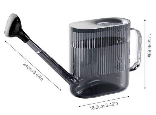 1800 ml Tuingieter met Sprinklerkop – Draagbare Gieter met Lange Uitloop voor Binnen- en Buitenplanten