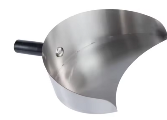 Roestvrijstalen Vleesvanger Pan – Handige BBQ- en Grillschop voor Buiten & Keuken