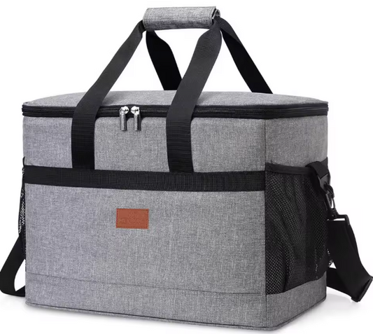 Opvouwbare Koeltas 35L – Grote Capaciteit, Geïsoleerd, Draagbaar & Multifunctioneel voor Outdoor, Camping & BBQ