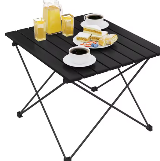 Opvouwbare Aluminium Campingtafel – Lichtgewicht, Draagbaar & Inclusief Draagtas