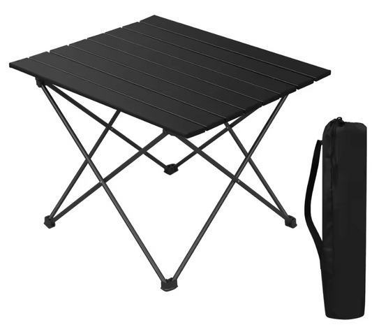 Opvouwbare Aluminium Campingtafel – Lichtgewicht, Draagbaar & Inclusief Draagtas