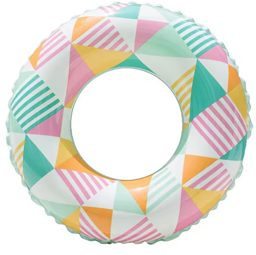 Opblaasbare Zwemring voor Dames – Comfortabel Zwembadvlot met Reddingsboeifunctie, Ideaal voor Strand en Zwembad