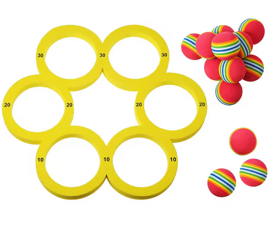 Drijvende Gooispel Set met 10 Ballen – Zwembad Waterspeelgoed voor Kinderen en Volwassenen