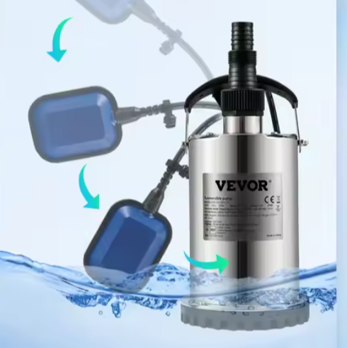 Dompelpomp voor Waterafvoer – 550W tot 2200W, Geschikt voor Zwembaden, Kelders en Bubbelbaden