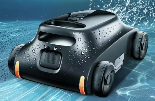 Draadloze Robot Zwembadreiniger – Oplaadbare Zwembadstofzuiger met 7800 mAh Batterij & 2L Filtermand, Zelfparkerend