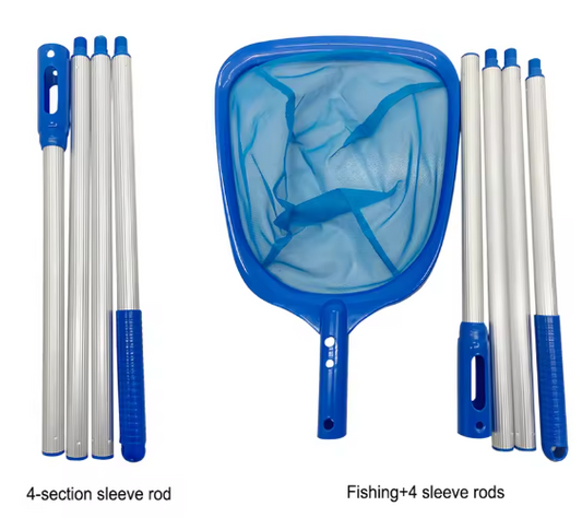 Telescopisch Zwembadreinigingsnet – Lichtgewicht & Afneembaar met Aluminium Steel