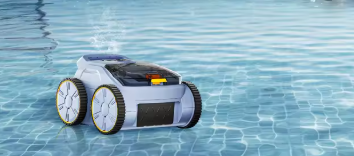 Draadloze Robot Zwembadreiniger – 3 Reinigingsmodi, 150 Minuten Werktijd, Borstelloze Motor van 180 W, Geschikt voor Zwembaden tot 200 m²