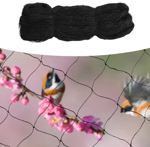 30m x 15m Vogelnet – Sterk en Herbruikbaar Net voor Tuin, Vijver, Fruitbomen en Gewassen