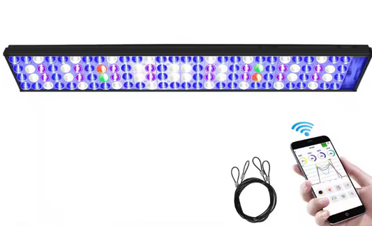 WiFi Aquarium LED Lamp – Volledig Spectrum Rif- & Koraalverlichting