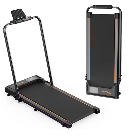 Opvouwbare 2-in-1 Loopband – 2,5 PK Motor, LED-Display & Stil Ontwerp