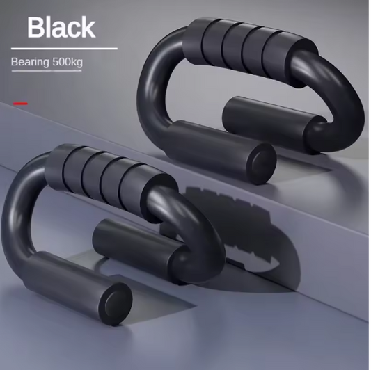 2-delige Push-Up Standaards – Antislip Handgrepen & Metaal, Compact en Duurzaam