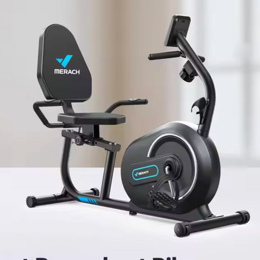 Ligfiets Hometrainer – Magnetische Weerstand, LCD Display & Hartslagmeter