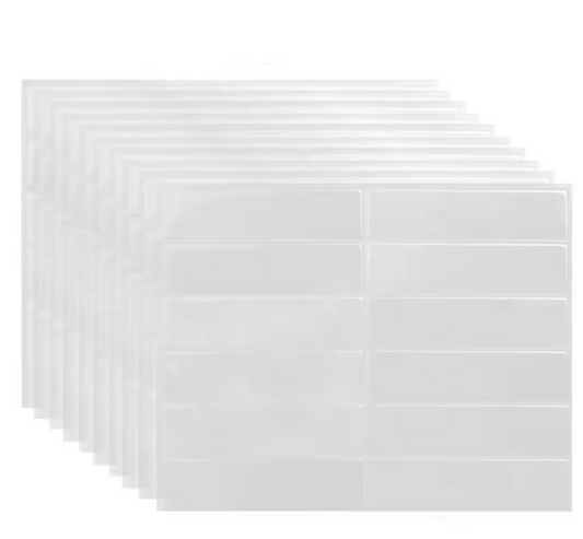 Peel & Stick Keuken Backsplash Tegels – 3D Zelfklevend, Waterdicht & Hittebestendig