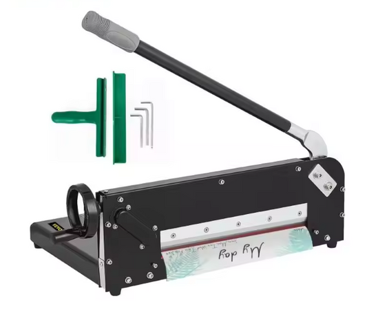 Heavy-Duty A4 Papiersnijder – Handmatige Guillotine tot 300 Vellen