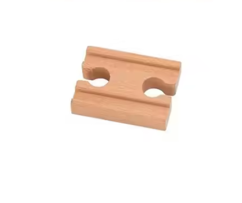 Houten Treinbaan Accessoire van Beukenhout – Educatief Speelgoed voor Kinderen