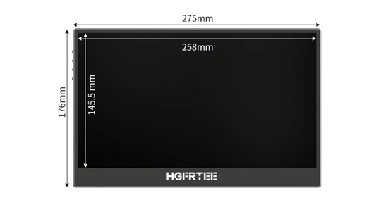 11,6 inch Draagbare Monitor – Compact IPS Tweede Scherm met USB-C en HDMI
