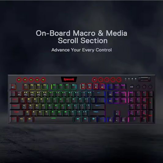 Draadloze Gaming Muis 10000 DPI – Programmeerbare RGB Gamer Muis met 8 Macro Knoppen